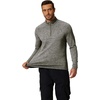 image:imageCOOFANDY Mens Quarter Zip Pullover Long Sleeve Sweatshirt 14 Zip Golf Shirt Winter Fleece Lined Thermal PulloverArmy Green