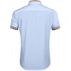 image:imageCOOFANDY Mens Short Sleeve Button Down Shirts Casual Wrinkle Free Dress Shirt Plaid Collar Summer ShirtsLight Blue