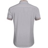 image:imageCOOFANDY Mens Short Sleeve Button Down Shirts Casual Wrinkle Free Dress Shirt Plaid Collar Summer ShirtsLight Grey