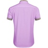 image:imageCOOFANDY Mens Short Sleeve Button Down Shirts Casual Wrinkle Free Dress Shirt Plaid Collar Summer ShirtsLight Purple