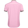 image:imageCOOFANDY Mens Short Sleeve Button Down Shirts Casual Wrinkle Free Dress Shirt Plaid Collar Summer ShirtsPink
