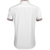 image:imageCOOFANDY Mens Short Sleeve Button Down Shirts Casual Wrinkle Free Dress Shirt Plaid Collar Summer ShirtsWhite
