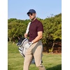image:imageCOOFANDY Polo Shirts for Men Short Sleeve Performance Collared Work Golf Shirts Dry Fit Pique Polos Summer Tactical Polo Shirts