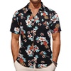 image:imageCOOFANDY Mens Button Down Shirts Short Sleeve Casual Summer Beach Shirts for Men Vacation Wedding Linen ShirtZpineapple
