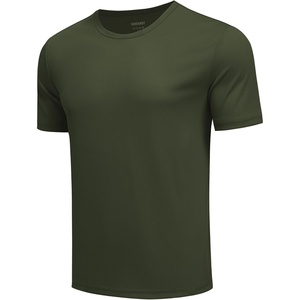 image:imageCOOFANDY 3 Pack Mens Athletic TShirts Short Sleeve  Quick Dry Moisture Wicking Workout Shirts for Running Gym CasualZarmy Green