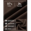 image:imageCOOFANDY Mens Shorts Casual 9 Lightweight Cotton Comfort Stretch Dress Shots Summer Beach with PocketsBrown