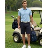 image:imageCOOFANDY Mens Shorts Casual 9 Lightweight Cotton Comfort Stretch Dress Shots Summer Beach with PocketsNavy Blue