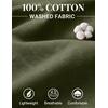 image:imageCOOFANDY Mens Sleeveless Shirts Cotton Workout Tank Tops Muscle Cut Off Shirt Summer Beach Casual Washed TeeArmy Green