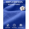 image:imageCOOFANDY Mens Sleeveless Shirts Cotton Workout Tank Tops Muscle Cut Off Shirt Summer Beach Casual Washed TeeLight Blue