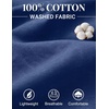 image:imageCOOFANDY Mens Sleeveless Shirts Cotton Workout Tank Tops Muscle Cut Off Shirt Summer Beach Casual Washed TeeNavy Blue