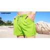 image:imageCOOFANDY Mens Swim Trunks Quick Dry Board Shorts Swimsuit Swimwear Bathing SuitLemon Green