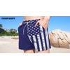 image:imageCOOFANDY Mens Swim Trunks Quick Dry Board Shorts Swimsuit Swimwear Bathing SuitP Blue American Flag