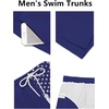 image:imageCOOFANDY Mens Swim Trunks Quick Dry Board Shorts Swimsuit Swimwear Bathing SuitP Blue American Flag