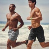 image:imageCOOFANDY Mens Swim Trunks Quick Dry Board Shorts Swimsuit Swimwear Bathing SuitP Grey Leaf