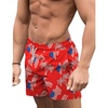 image:imageCOOFANDY Mens Swim Trunks Quick Dry Board Shorts Swimsuit Swimwear Bathing SuitP American Flag4