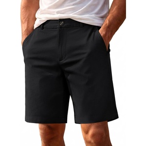 image:imageCOOFANDY Mens Shorts Casual 9 Lightweight Cotton Comfort Stretch Dress Shots Summer Beach with PocketsBlack
