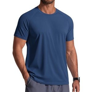 image:imageCOOFANDY Mens Swim Shirt Short Sleeve UPF 50 Sun Shirts Rash Guard Quick Dry Beach Water T Shirts for MenDenim Blue