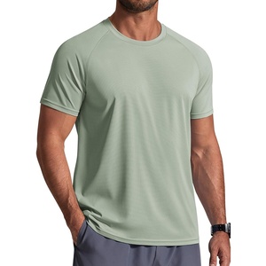 image:imageCOOFANDY Mens Swim Shirt Short Sleeve UPF 50 Sun Shirts Rash Guard Quick Dry Beach Water T Shirts for MenLight Green