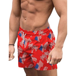 image:imageCOOFANDY Mens Swim Trunks Quick Dry Board Shorts Swimsuit Swimwear Bathing SuitP American Flag4