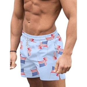 image:imageCOOFANDY Mens Swim Trunks Quick Dry Board Shorts Swimsuit Swimwear Bathing SuitP American Flag6