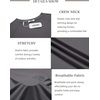 image:imageCOOFANDY Mens Swim Shirt UPF 50 Rash Guard Beach Tshirt Workout Quick Dry T Shirts for Running Surfing and HikingDeep Grey