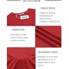 image:imageCOOFANDY Mens Swim Shirt UPF 50 Rash Guard Beach Tshirt Workout Quick Dry T Shirts for Running Surfing and HikingRed