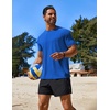 image:imageCOOFANDY Mens Swim Shirt UPF 50 Rash Guard Beach Tshirt Workout Quick Dry T Shirts for Running Surfing and HikingSky Blue