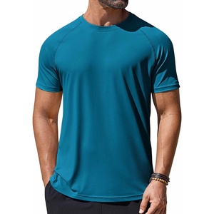 image:imageCOOFANDY Mens Swim Shirt UPF 50 Rash Guard Beach Tshirt Workout Quick Dry T Shirts for Running Surfing and HikingRoyal Blue