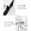 image:imageCOOFANDY Mens Dress Shirt Wrinkle Free Regular Fit Stretch Short Sleeve Button Down ShirtsWhiteblack
