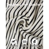 image:imageCOOFANDY Mens Knit Button Down Shirts Short Sleeve Polo Shirt Vintage Striped Casual ShirtsBeige Black Stripe