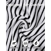 image:imageCOOFANDY Mens Knit Button Down Shirts Short Sleeve Polo Shirt Vintage Striped Casual ShirtsWhite Black