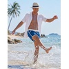 image:imageCOOFANDY Mens Swim Trunks Quick Dry Swimsuit Color Block Board Short Bathing Suit Swimwear with Mesh LinerB Sky Blue