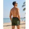 image:imageCOOFANDY Mens Swim Trunks Quick Dry Swimsuit Color Block Board Short Bathing Suit Swimwear with Mesh LinerC Army Green