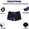 image:imageCOOFANDY Mens Swim Trunks Quick Dry Swimsuit Color Block Board Short Bathing Suit Swimwear with Mesh LinerC Navy Blue