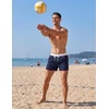image:imageCOOFANDY Mens Swim Trunks Quick Dry Swimsuit Color Block Board Short Bathing Suit Swimwear with Mesh LinerC Navy Blue