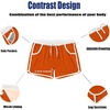 image:imageCOOFANDY Mens Swim Trunks Quick Dry Swimsuit Color Block Board Short Bathing Suit Swimwear with Mesh LinerOrange
