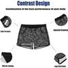 image:imageCOOFANDY Mens Swim Trunks Quick Dry Swimsuit Color Block Board Short Bathing Suit Swimwear with Mesh LinerP Black Palm Leaf