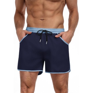 image:imageCOOFANDY Mens Swim Trunks Quick Dry Swimsuit Color Block Board Short Bathing Suit Swimwear with Mesh LinerB Navy Blue