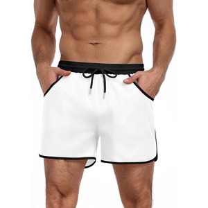 image:imageCOOFANDY Mens Swim Trunks Quick Dry Swimsuit Color Block Board Short Bathing Suit Swimwear with Mesh LinerB White