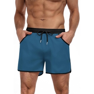 image:imageCOOFANDY Mens Swim Trunks Quick Dry Swimsuit Color Block Board Short Bathing Suit Swimwear with Mesh LinerDark Blue