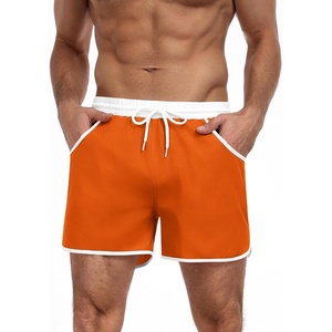 image:imageCOOFANDY Mens Swim Trunks Quick Dry Swimsuit Color Block Board Short Bathing Suit Swimwear with Mesh LinerOrange