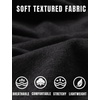 image:imageCOOFANDY Mens Soft Henley Short Sleeve T Shirts Casual Basic Shirt with Pocket 3 Button Tees Summer TopsBlack