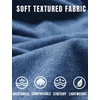 image:imageCOOFANDY Mens Soft Henley Short Sleeve T Shirts Casual Basic Shirt with Pocket 3 Button Tees Summer TopsBlue