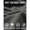 image:imageCOOFANDY Mens Soft Henley Short Sleeve T Shirts Casual Basic Shirt with Pocket 3 Button Tees Summer TopsDark Grey