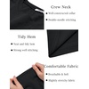 image:imageCOOFANDY Mens T Shirt Short Sleeve Classic Crew Neck TShirt Casual Summer Basic Tee ShirtsBlack