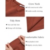 image:imageCOOFANDY Mens T Shirt Short Sleeve Classic Crew Neck TShirt Casual Summer Basic Tee ShirtsCaramel