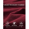 image:imageCOOFANDY Mens T Shirt Short Sleeve Classic Crew Neck TShirt Casual Summer Basic Tee ShirtsWine Red
