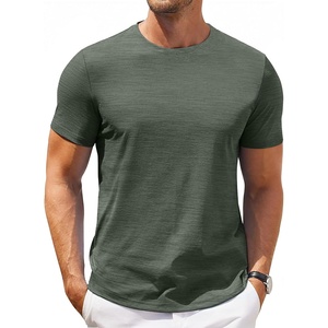 image:imageCOOFANDY Mens T Shirt Short Sleeve Classic Crew Neck TShirt Casual Summer Basic Tee ShirtsArmy Green
