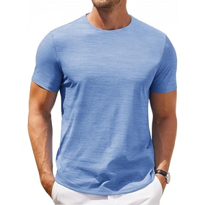 image:imageCOOFANDY Mens T Shirt Short Sleeve Classic Crew Neck TShirt Casual Summer Basic Tee ShirtsLight Blue