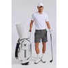 image:imageCOOFANDY Mens 7 Inch Classic Fit Golf Shorts Lightweight Stretch Quick Dry Hiking Short UPF50Grey